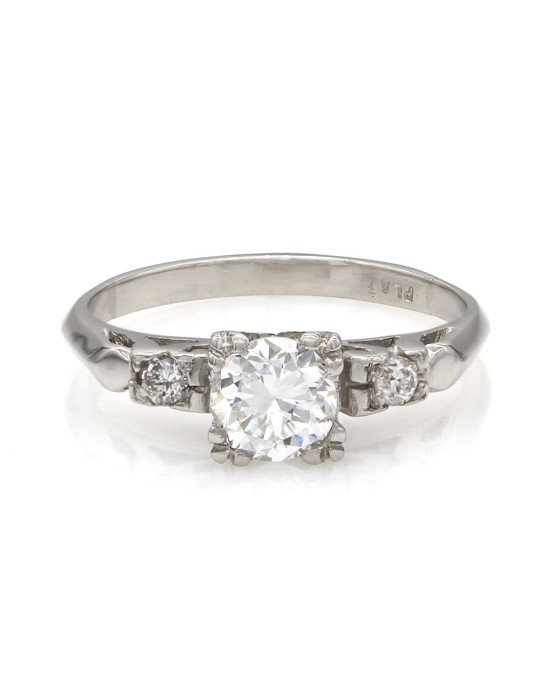 Diamond Engagment Ring in Platinum